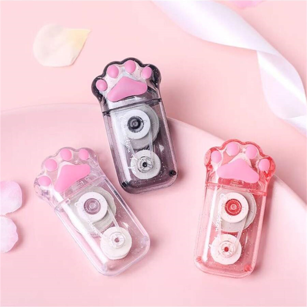 Correction Tape Roller - 만화 고양이 클로 교정 테이프, 빠른