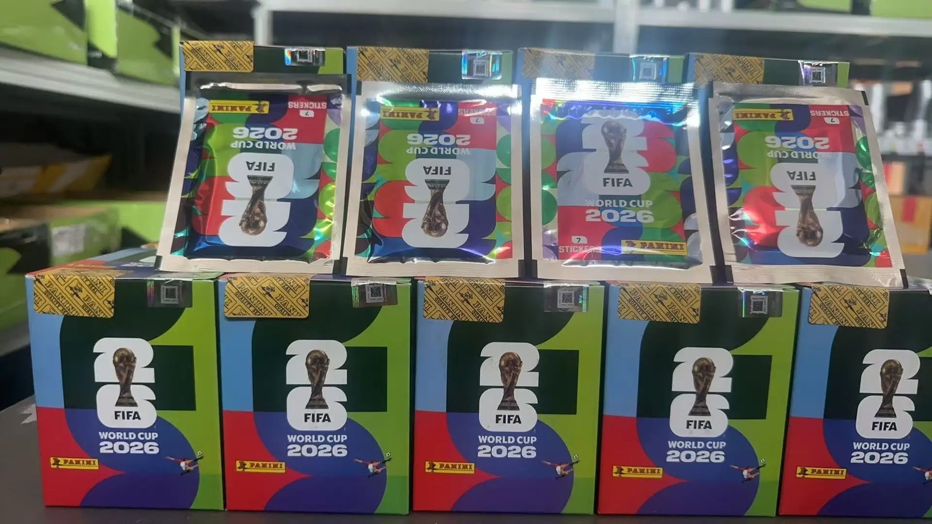 재고 있음 파니니 2026 FIFA 월드컵 스티커 팩  - Cardstock Paper Pack 리뷰 및 가격