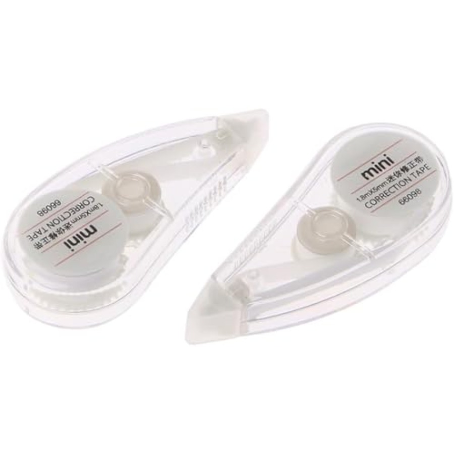 2 Pcs 흰색 귀여운 수정 테이프 미니 롤러 화이트  - Correction Tape Roller 리뷰 및 가격