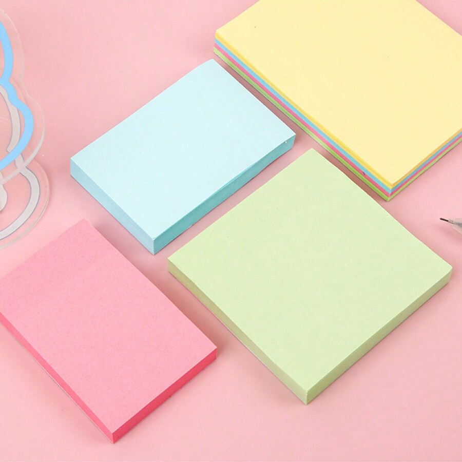 100pcs 7.6cm 스티커 메모 용지 매일 할 일  - Office Stationery Supply List 리뷰 및 가격