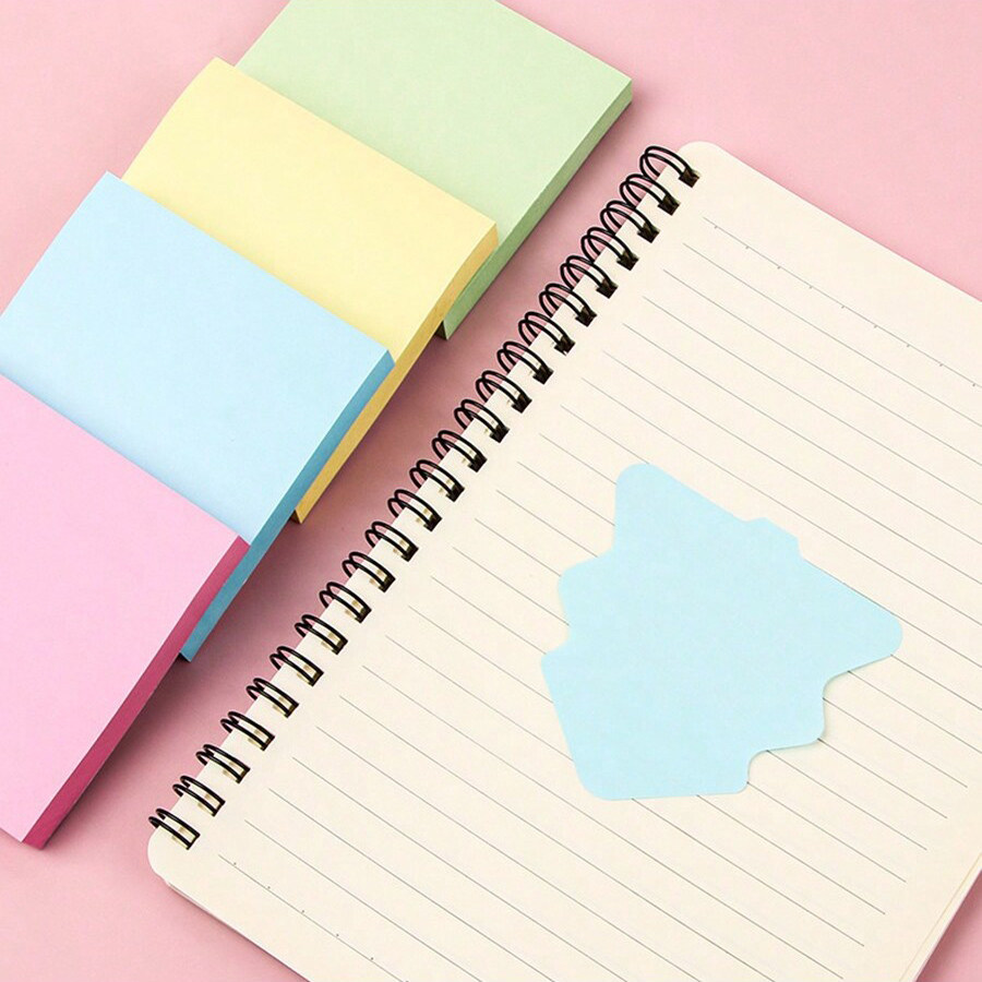 100pcs 7.6cm 스티커 메모 용지 매일 할 일  - Office Stationery Supply List 리뷰 및 가격
