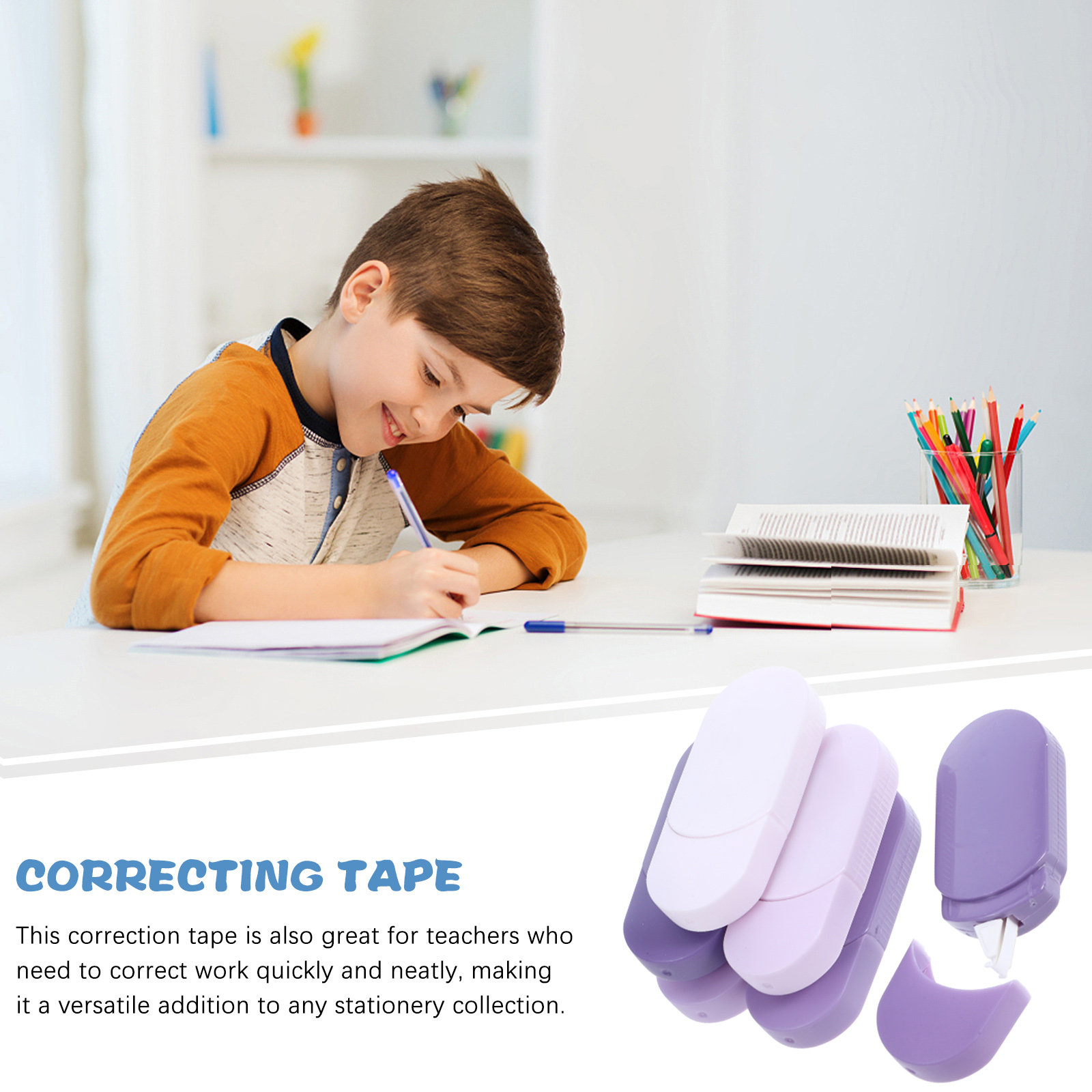6개입 수정 테이프, 흰색, 학교용품, 사무용품, 휴대 - Correction Tape Roller 리뷰 및 가격